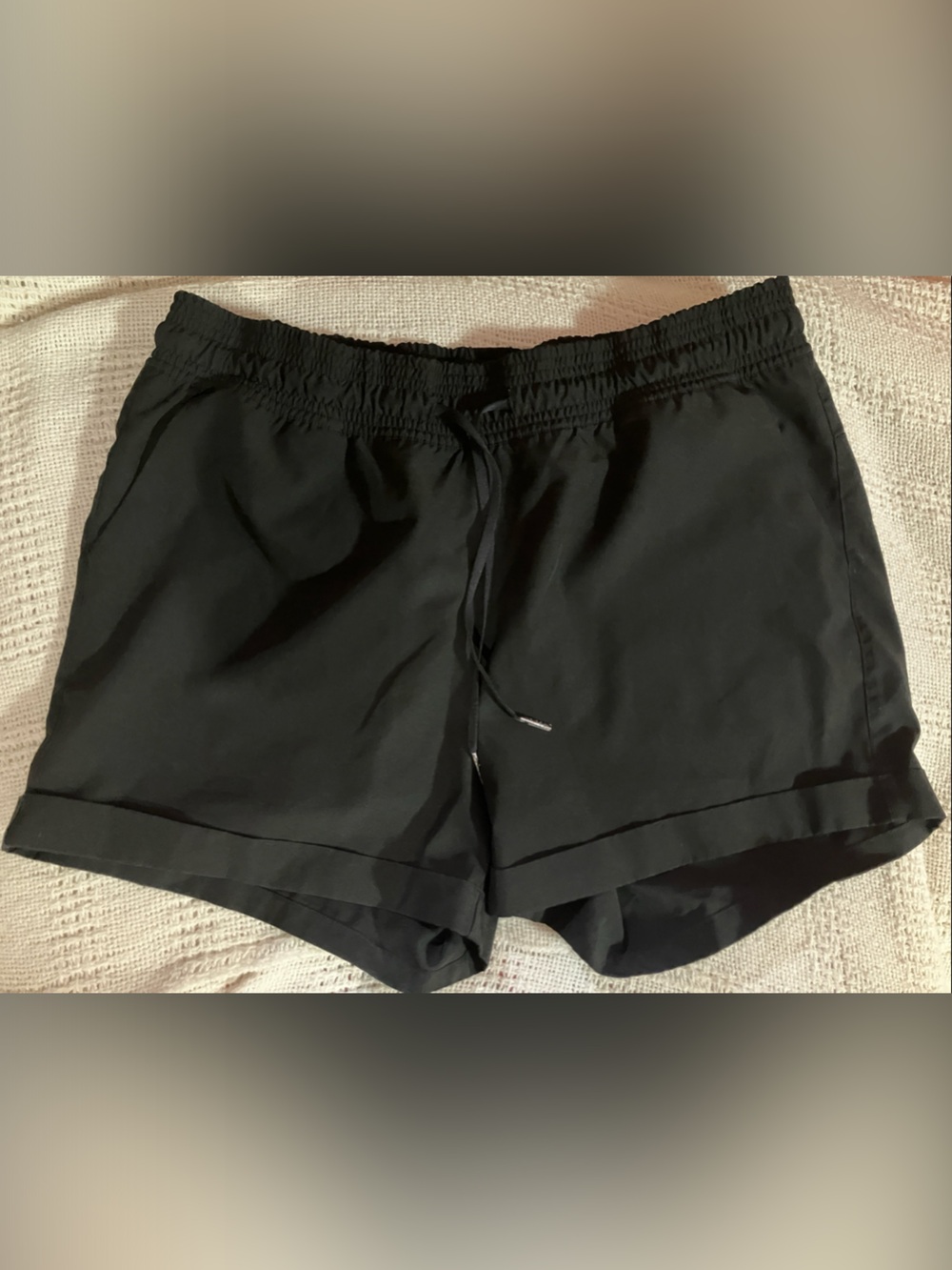 GAIAM Black Athletic Drawstring Shorts